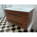 Wall Hung Vanity T900 Walnut